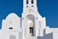 White washed cycladic church, Sifnos island