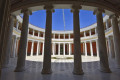 The magnificent Hall in the middle of the National Gardens in Athens