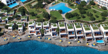 Elounda Beach Aerial Photo