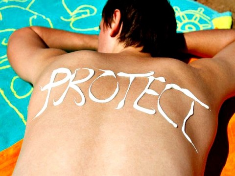 Sunburn protection using sunscreen
