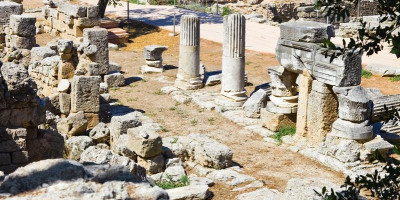 The Temple of Apollo in Ancient Corinth