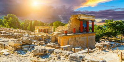 The palace of Knossos