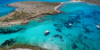 Aerial view of Panteronissi