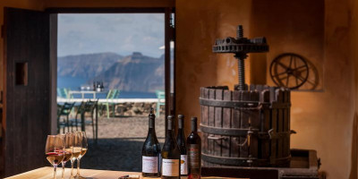 Wine tourism in Santorini is increasing steadily