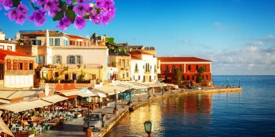 A beautiful view of Chania