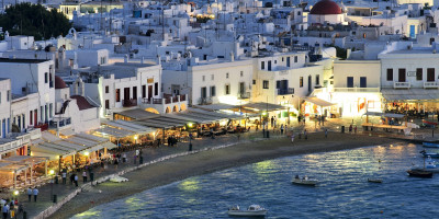 A view of Mykonos