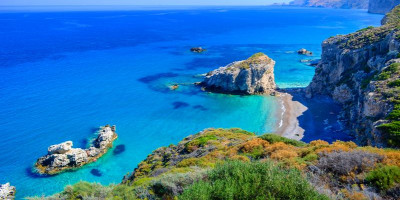 Kaladi Beach in Kythira