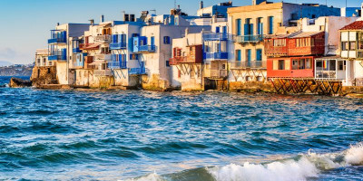 The iconic Little Venice of Mykonos