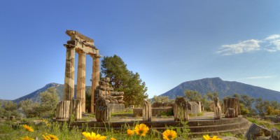 The Tholos of the Sanctuary of Athena Pronaia, Delphi sightseeing tour