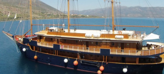 The M/S Galileo will be the vessel that will travel you around the Aegean Sea