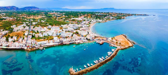 Panoramic view of Hersonissos