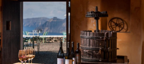 Wine tourism in Santorini is increasing steadily