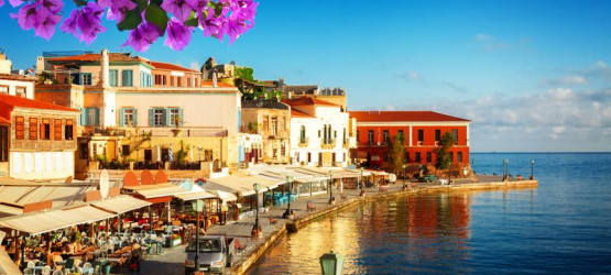 A beautiful view of Chania
