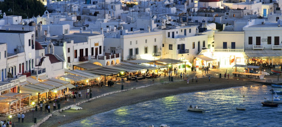 A view of Mykonos