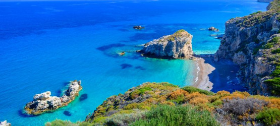 Kaladi Beach in Kythira