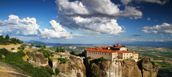 The Holy Monastery of St. Stephen, Meteora rock formations
