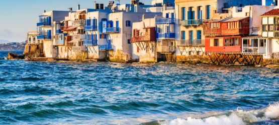 The iconic Little Venice of Mykonos