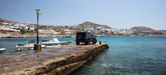 Your vehicle for the day, next to the sea Your vehicle for the day, next to the sea
