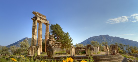 The Tholos of the Sanctuary of Athena Pronaia, Delphi sightseeing tour