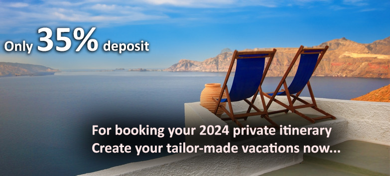 Book Summer 2024 vacation package with 35% deposit